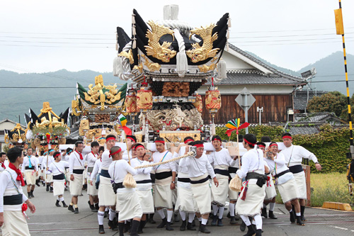 兵主神社の秋祭り