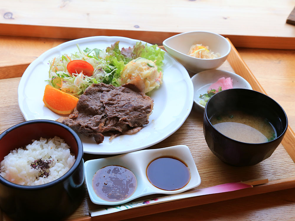 農家レストラン「日時計」のランチ